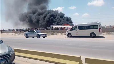 سائق النقل كان نايم.. تفاصيل جديدة في مصرع 2 وإصابة 18 في حادث التصادم على طريق مطروح- الإسكندرية