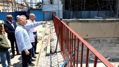 محافظ القاهرة يتفقد أعمال تطوير ورفع كفاءة نفق شبرا