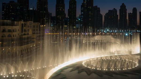 إعادة افتتاح نافورة