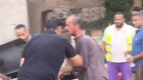 تعدي موظف إشغالات