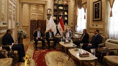 رئيس مجلس القضاء الأعلى يستقبل رئيس مجلس النواب السابق