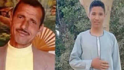 التصريح بدفن أب ونجله لقيا مصرعهما في انقلاب دراجة نارية ببني سويف