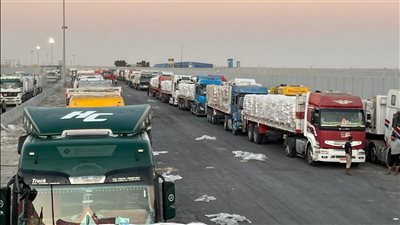 زاد العزة من مصر لـ غزة.. الهلال الأحمر المصري: إرسال 3700 طن مساعدات غذائية وإغاثية إلى القطاع