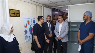 محافظ المنوفية يفتتح وحدة جراحة الوجه والفكين بمستشفى الهلال ويفتتح مشروعات خدمية بشبين الكوم