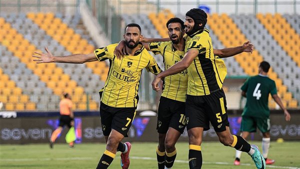 احتفال لاعبي وادي