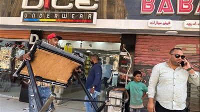 رفع 700 حالة إشغال ومخالفة بهضبة الأهرام في الجيزة| صور