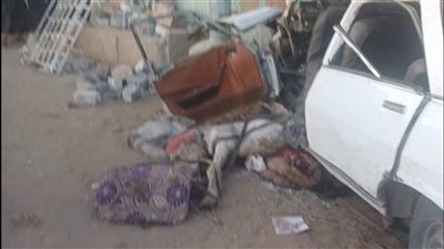 قطع طريقهم حمار.. تفاصيل مصرع وإصابة 5 أشخاص في حادث اصطدام سيارة بسور منزل بأسيوط