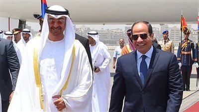 ختام زيارة رئيس الإمارات لمصر.. السيسي ومحمد بن زايد يشيدان بتطور العلاقات بين البلدين في مختلف المجالات