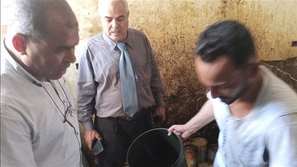 ضبط 4.5 طن زيوت مستعملة