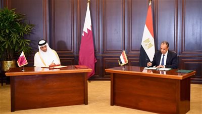 انعقاد أعمال الدورة السادسة للجنة العليا المصرية القطرية المشتركة بمدينة العلمين