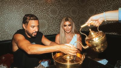 تفاصيل خطوبة الشيخة مهرة محمد بن راشد وفرنش مونتانا مغتي الراب |صور 