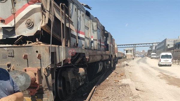 حادث تصادم قطاري