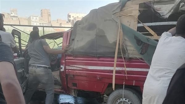 جانب من الحادث 