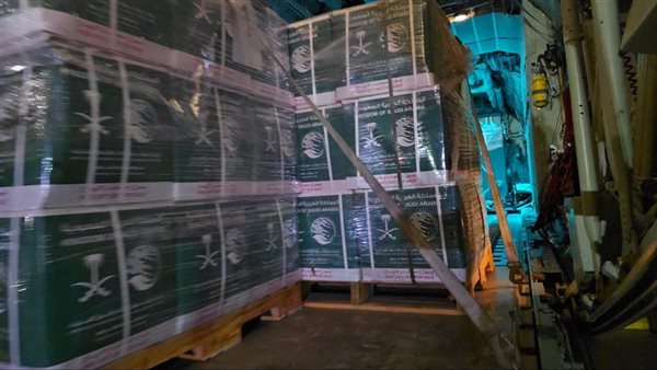 مساعدات إغاثية سعودية