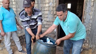 ضبط 3 أطنان أسماك مملحة غير صالحة خلال حملة بكفر الشيخ