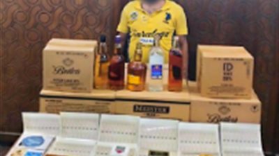 القبض على مالك مخزن لبيع مشروبات كحولية مجهولة المصدر بالإسكندرية