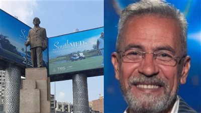 صبري فواز يناشد المسؤولين وضع تمثال نجيب محفوظ على كورنيش النيل