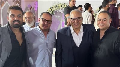 عقد قران نجل بيومي فؤاد