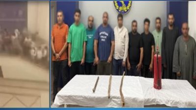 بسبب رسوم التصوير.. القبض على 10 أشخاص في مشاجرة داخل قاعة أفراح ببني سويف