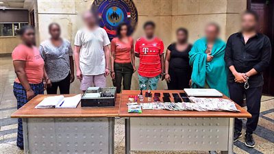 بينهم 4 أجانب.. القبض على 8 أشخاص لاتهامهم بإدارة نادٍ صحي لممارسة الأعمال المنافية بالنزهة