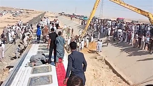 حادث قطار مطروح