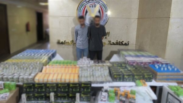 المتهمان والمضبوطات