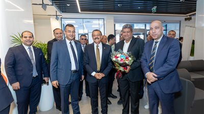 افتتاح فرع البنك الأهلي المصري بمدينة المنصورة الجديدة