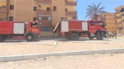 إصابة صغيرة في حريق منزل بـ قنا