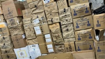 ضبط مليون و250 ألف قرص أدوية مجهولة المصدر داخل مخزن في القاهرة