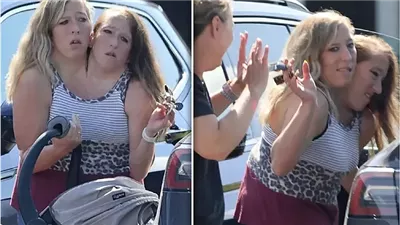 آبي وبريتاني هينسيل تخطفان الأنظار مع زوج آبي.. هل استقبل التوأم الملتصق طفلهما الأول؟