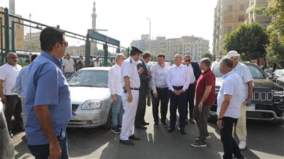 محافظ القاهرة: توسعة موقف أحمد حلمي ليستوعب 12 خطًا خاصًا بالمحافظات المختلفة | صور