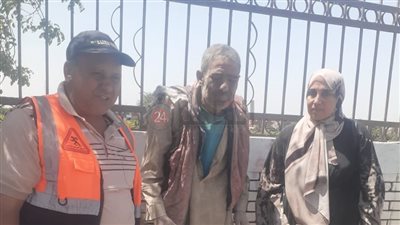 استجابة سريعة من التضامن بالمنوفية لإنقاذ مسن يفترش الطريق بكفر داوود