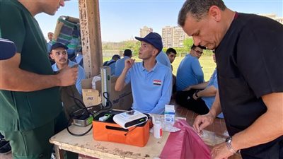 جامعة القاهرة تُطلق حملة تبرع بالدم بالتعاون مع قوات الدفاع الشعبي والعسكري