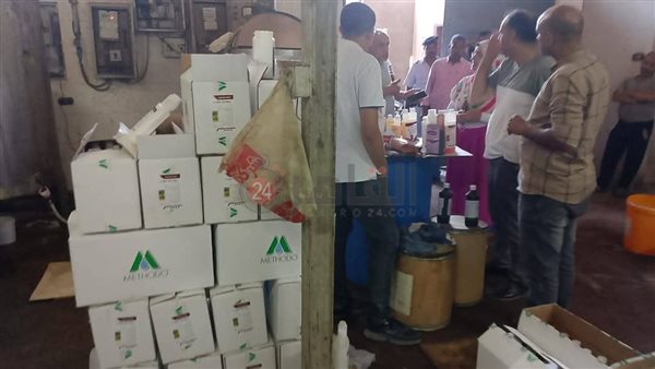 جانب من المضبوطات