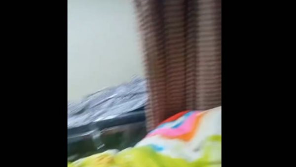 السيدة في المستشفى