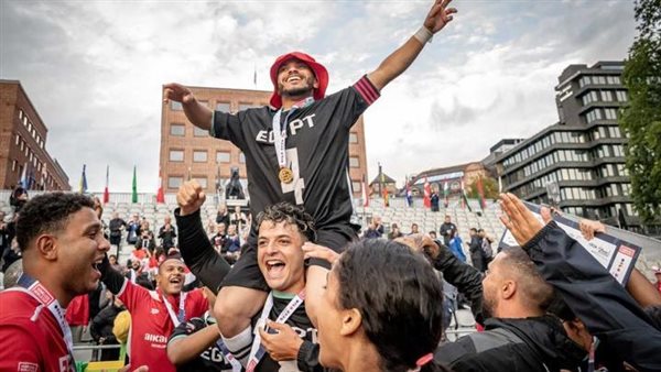  منتخب مصر بعد التتويج