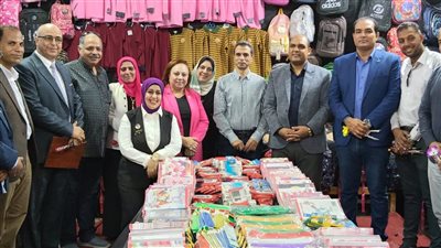 تعليم كفر الشيخ: افتتاح معرض مبادرة الخير لمساعدة الطلاب الأيتام وغير القادرين