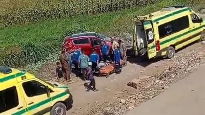 القليوبية في 24 ساعة | انقلاب سيارة من أعلى طريق بنها الحر ومصرع أمين شرطة صعقًا بالكهرباء خلال عمله 