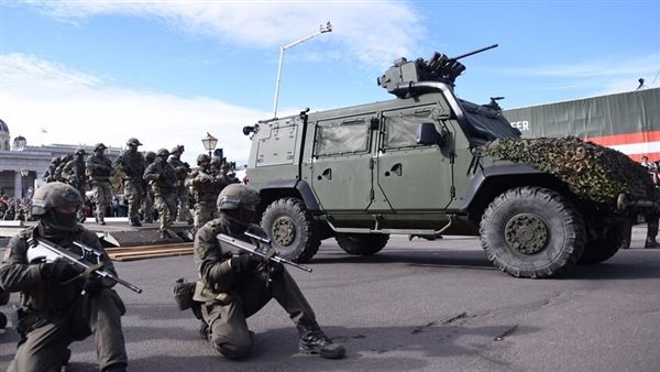 قوات عسكرية بالنمسا