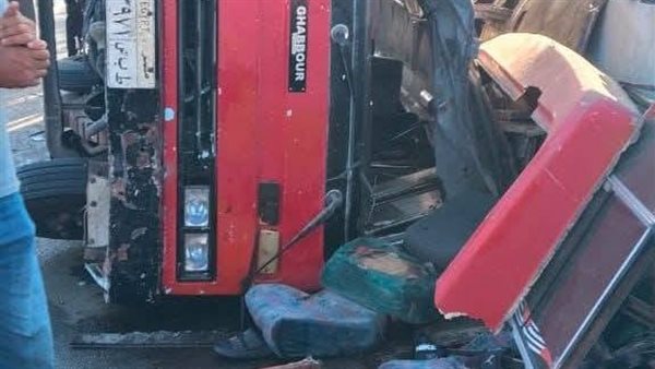 جانب من الحادث 