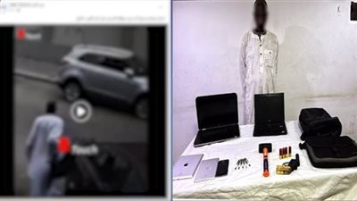 إلكترونيات وحقائب.. حبس المتهم بسرقة السيارات في أكتوبر