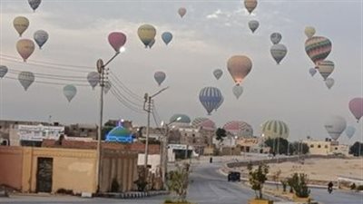 30 رحلة بالون تُحلّق في سماء الأقصر على متنها 720 سائحا من مختلف الجنسيات