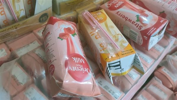 ضبط ألبان فاسدة بالأقصر