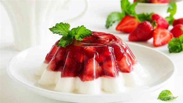 طريقة عمل جيلي الفراولة