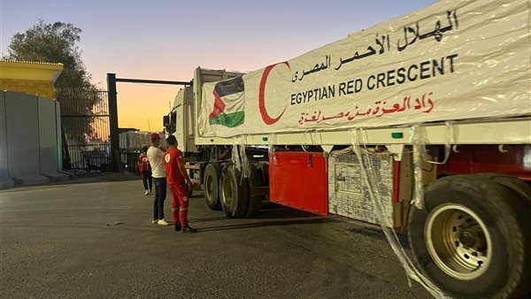 قافلة الهلال الأحمر