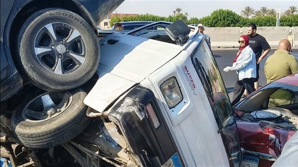 جانب من الحادث 