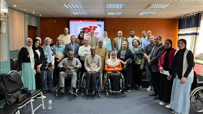 التضامن تنظم الدورة الثانية لتوصيف الكراسي المتحركة بمشاركة ممثلي الجمعيات الأهلية | صور 