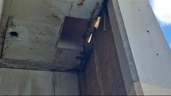 هبوط أرضي بكوبري