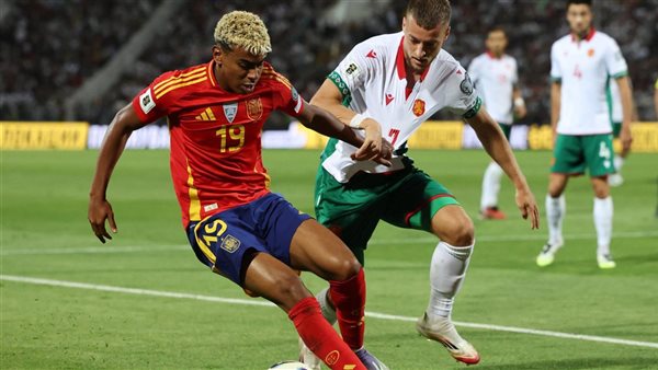 مباراة إسبانيا وبلغاريا