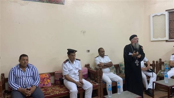 قيادات شرطية يعزون